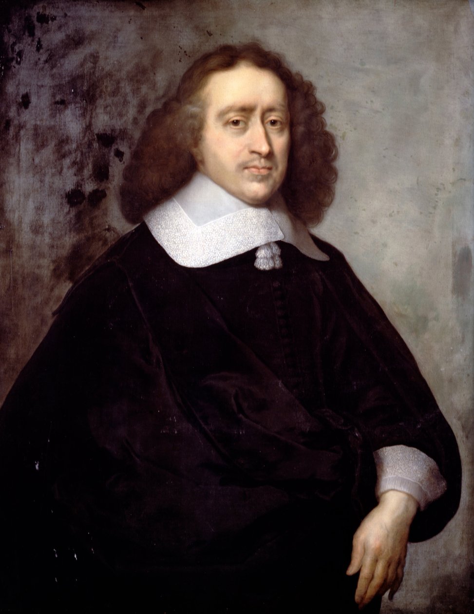 Hollandalı bir beyefendi by Cornelius Jonson the younger