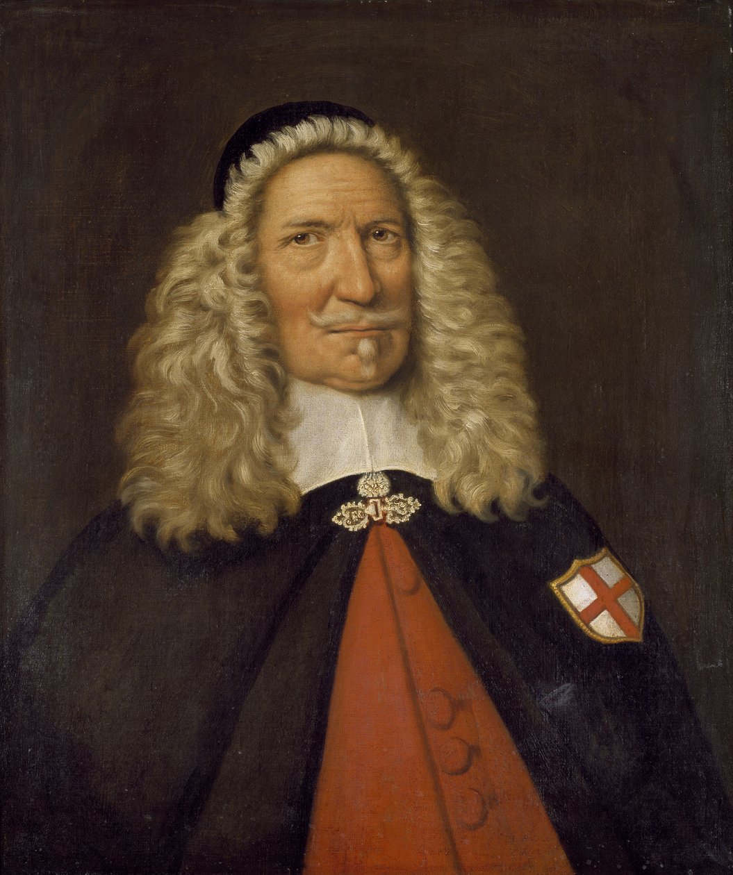 Kaptan Nicholas Burgh by Cornelius de Neve