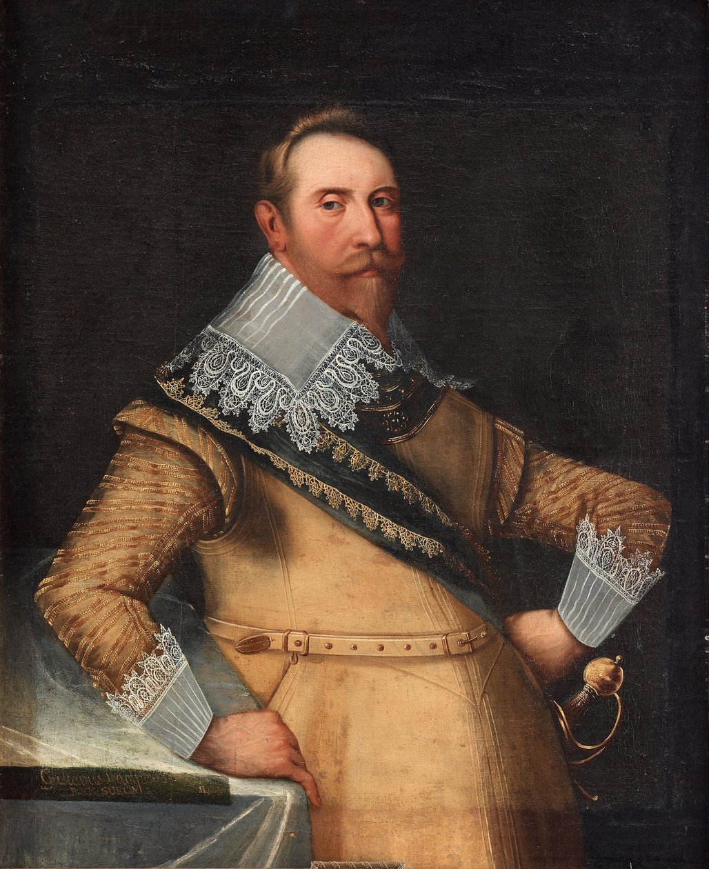 İsveçli Gustavus Adolphus, 1625 by Cornelius Arendtz