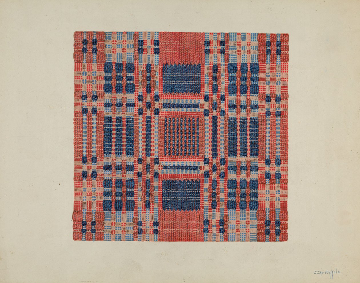 Yatak Örtüsü (Bölüm) by Cornelius Christoffels