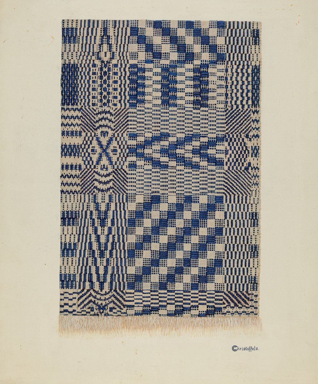 Yatak örtüsü by Cornelius Christoffels