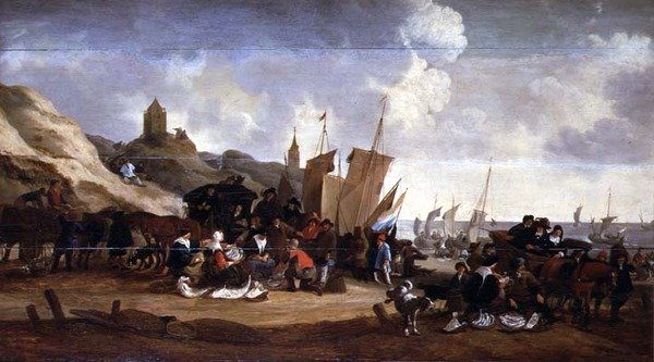 Balık Pazarı by Cornelius Hubert Van Meurs