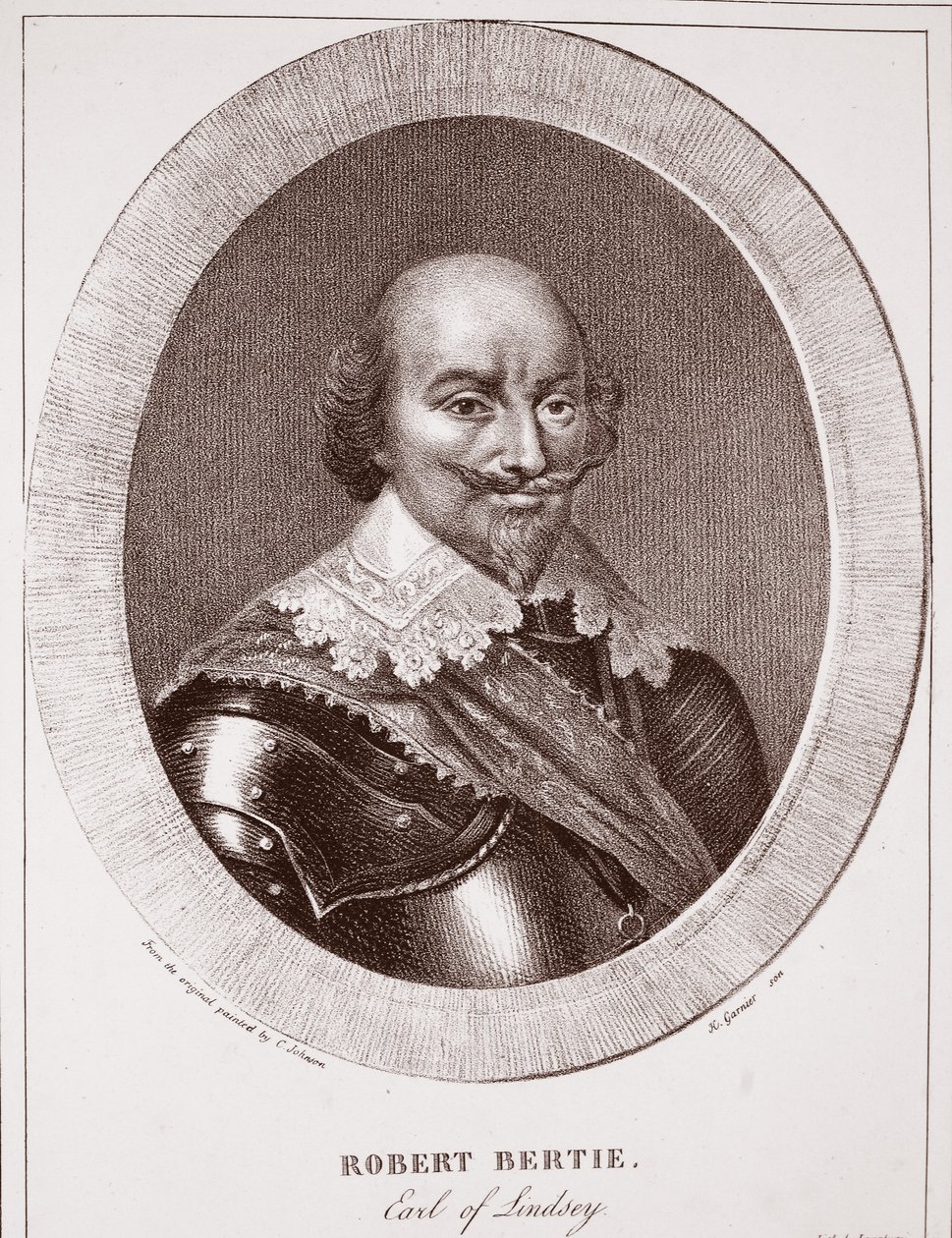 Robert Bertie, Lindsey Kontu, H. Garnier