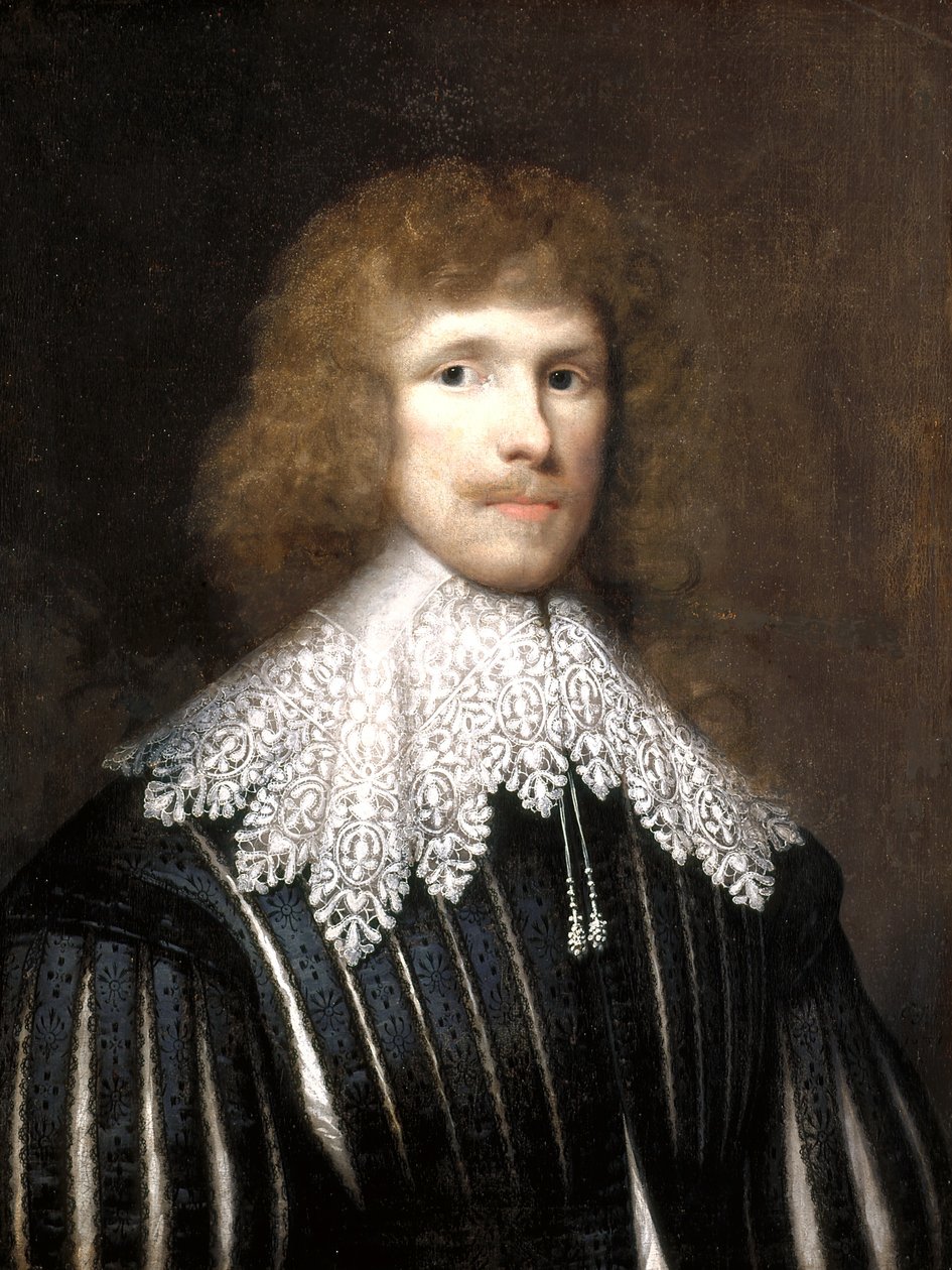Lucius Carey'nin Portresi, İkinci Vikont Falkland (tuval üzerine yağlıboya) by Cornelius Janssen van Ceulen