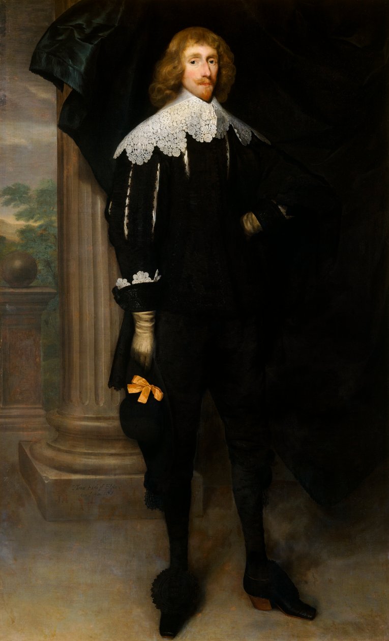 Thomas Bruce, 1. Elgin Kontu, İskoç asilzadesi, 1638 by Cornelius Janssen van Ceulen
