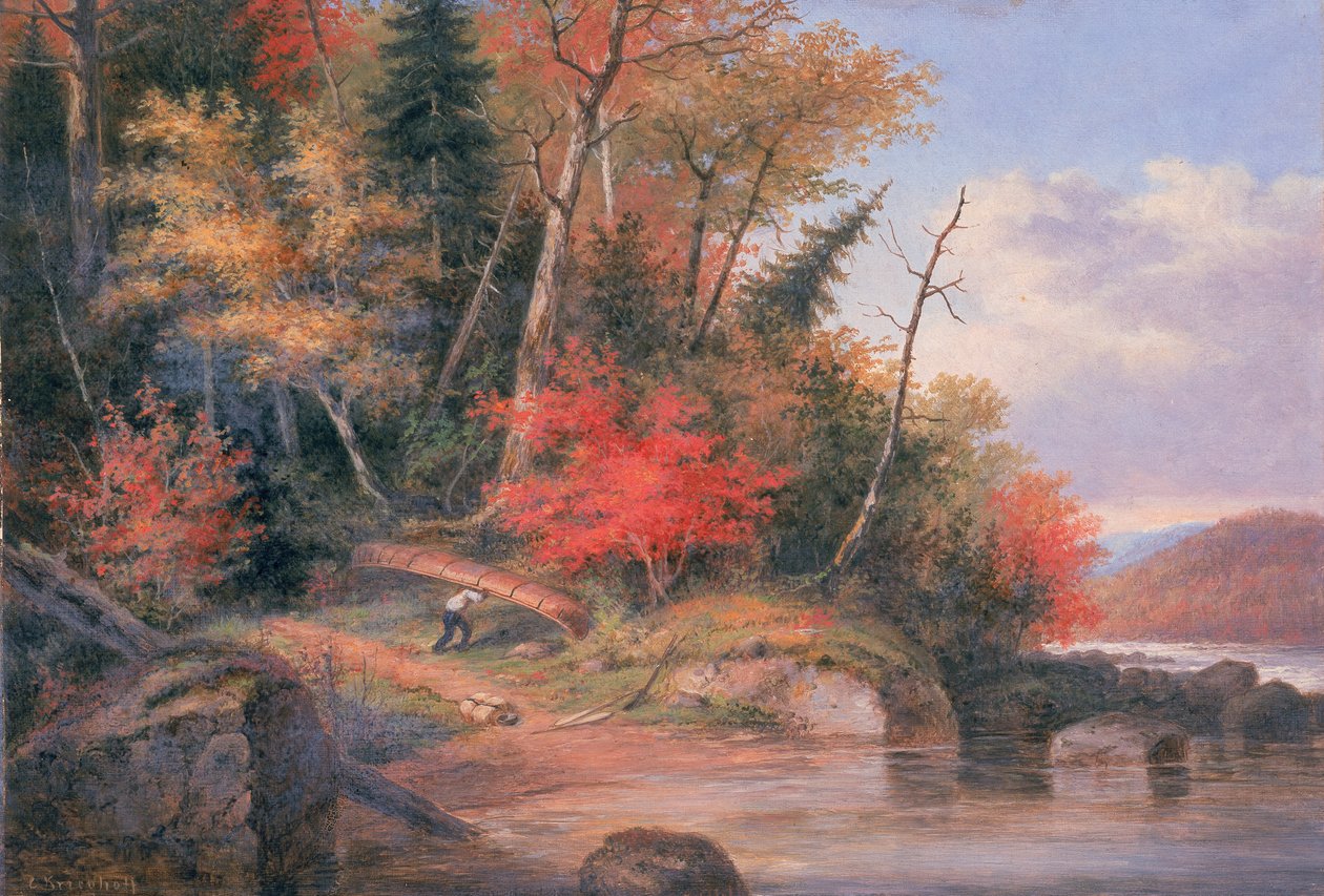 Bilinmeyen resim by Cornelius Krieghoff