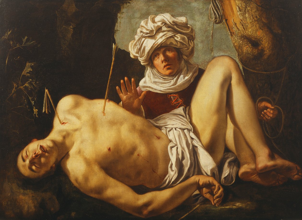 Aziz Sebastian, Irene tarafından bakıldı, 161- by Cornelius de Beer