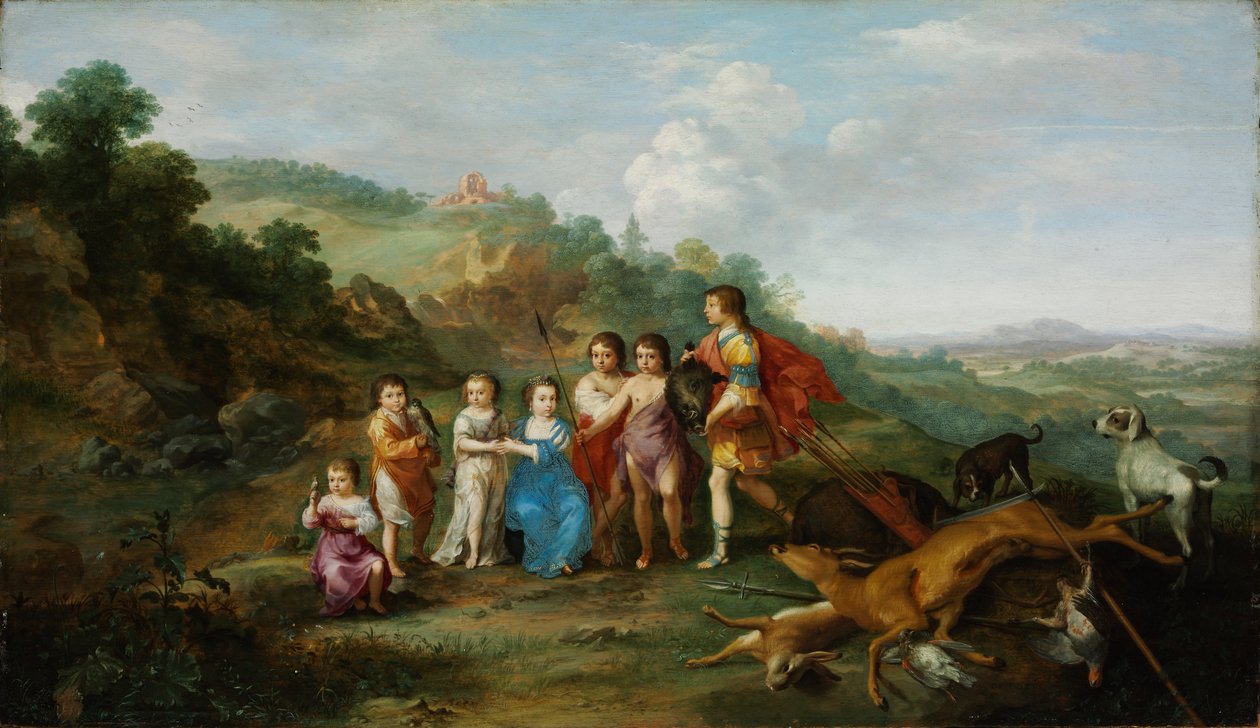  by Cornelis van Poelenburgh or Poelenburch