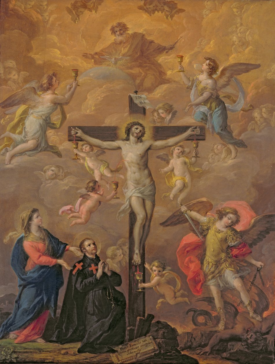 Guido Reni'ye saygı duruşu by Corrado Giaquinto