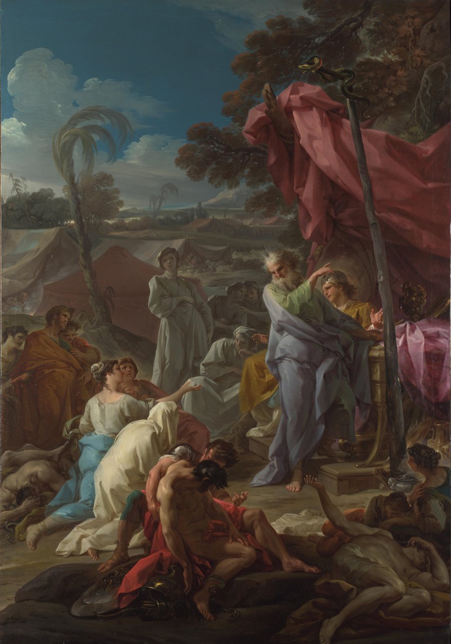 Yüzsüz Yılan, 1744 by Corrado Giaquinto