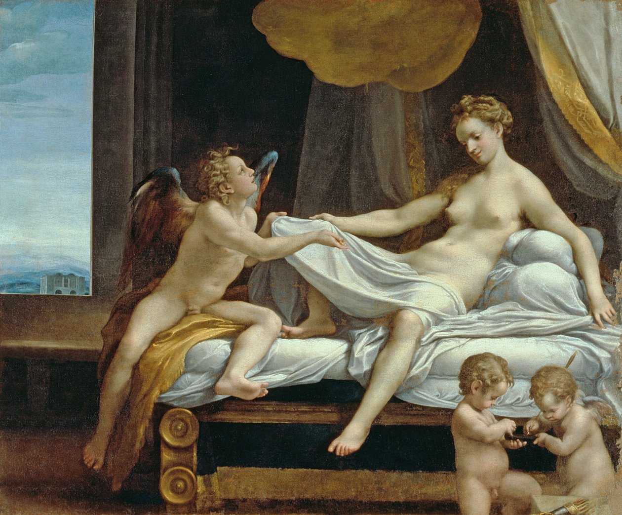 Danae by Antonio da Correggio