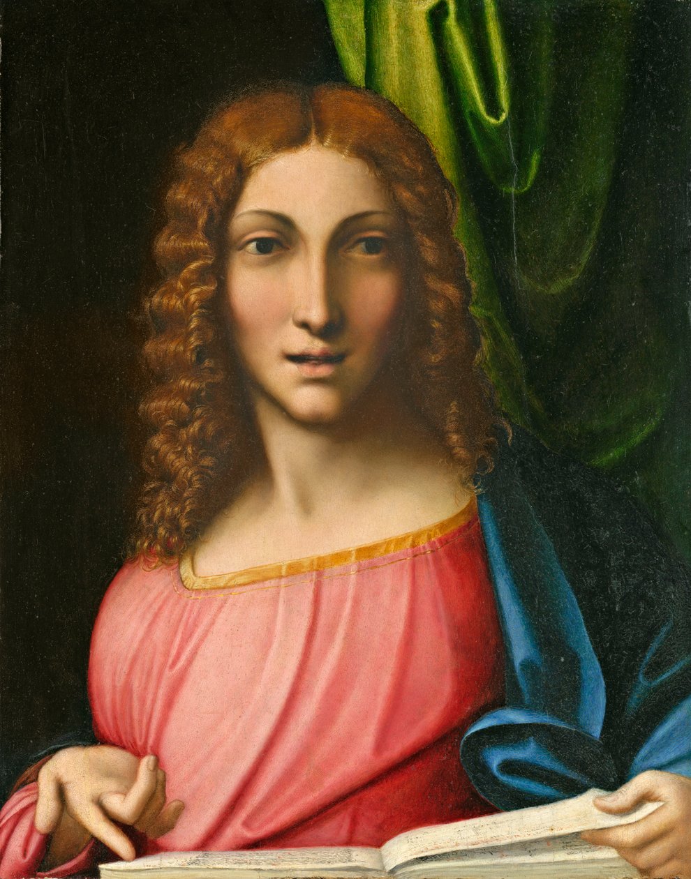 Salvator Mundi, 1515 dolayları by Antonio da Correggio