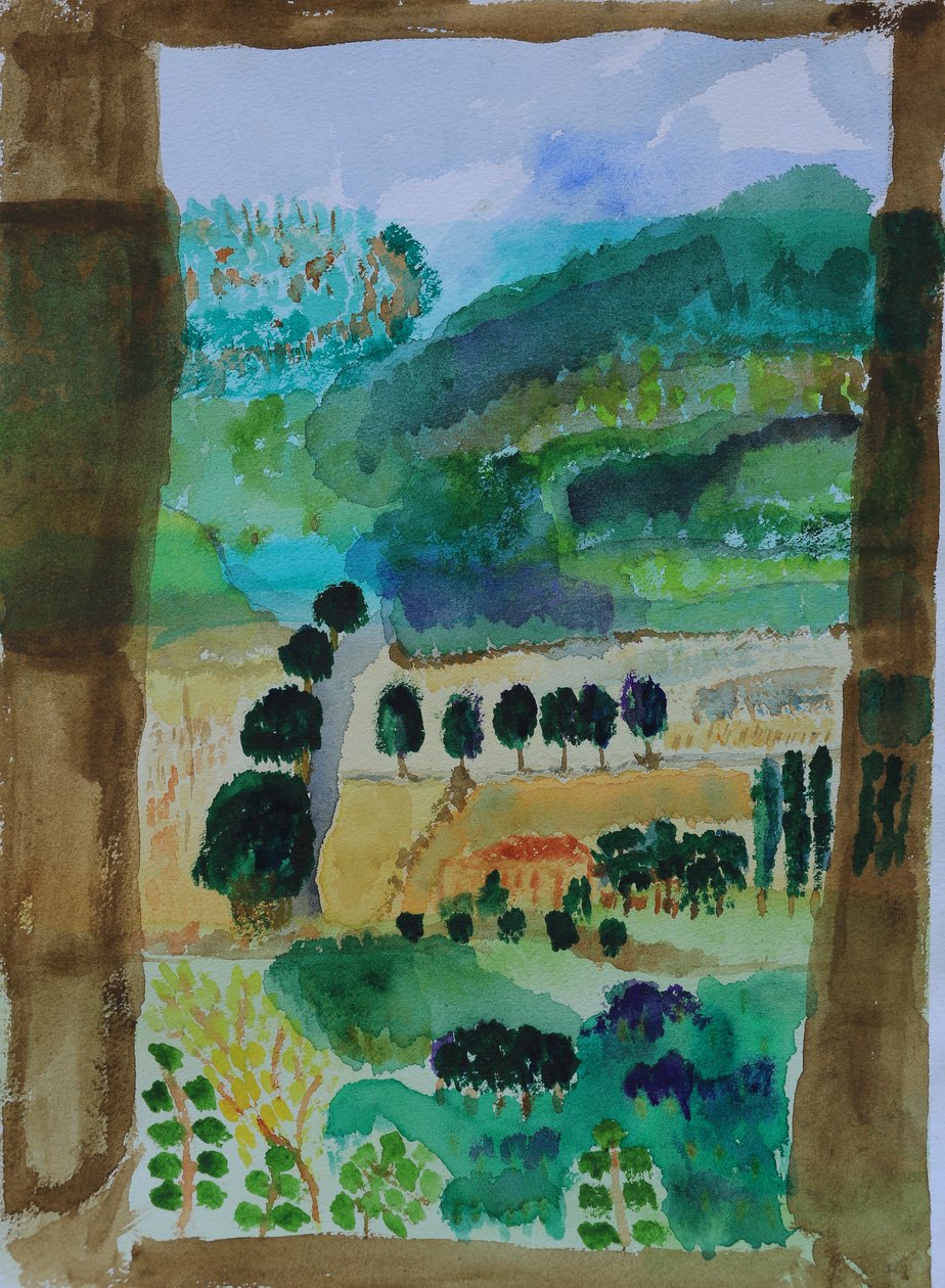 Pencereden alanların görünümü by Cosima Duggal