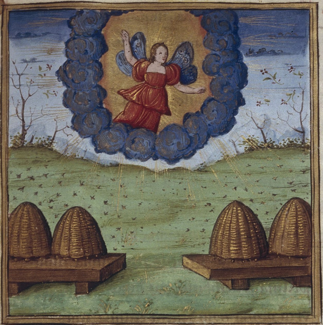 Georgics için İllüstrasyon, Virgil, 1450-1499 by Coëtivy Master