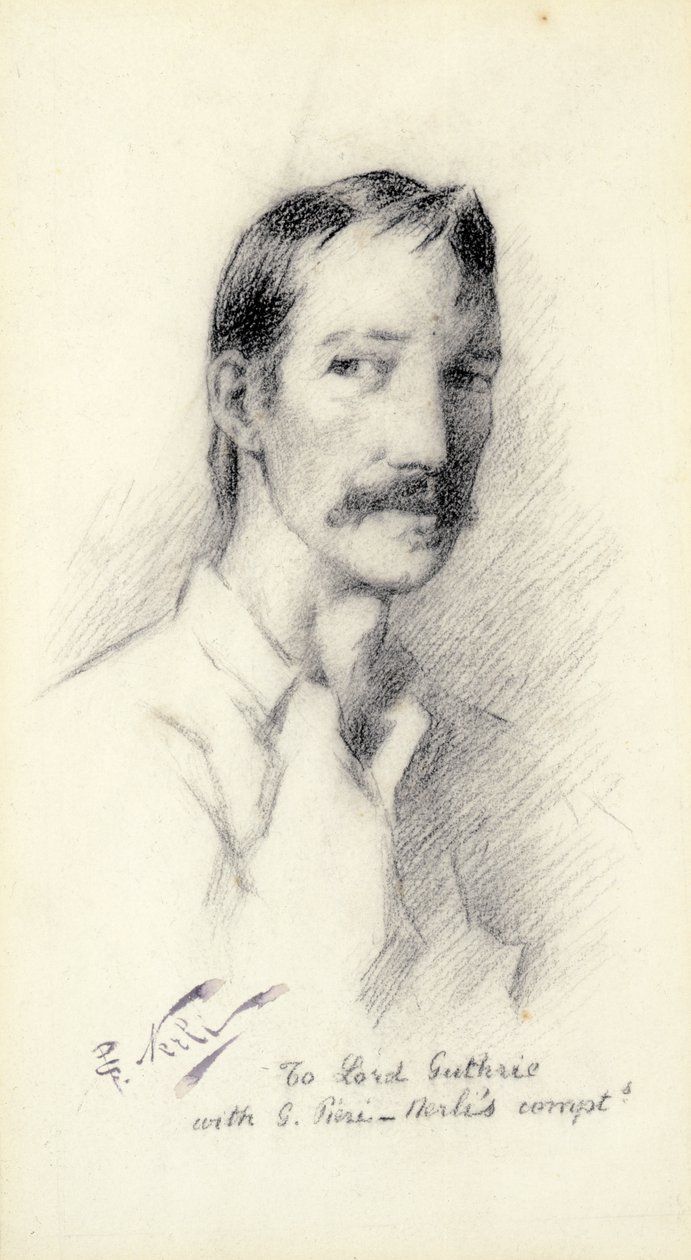 Robert Louis Stevenson, 1892 by Count Girolamo Pieri Nerli
