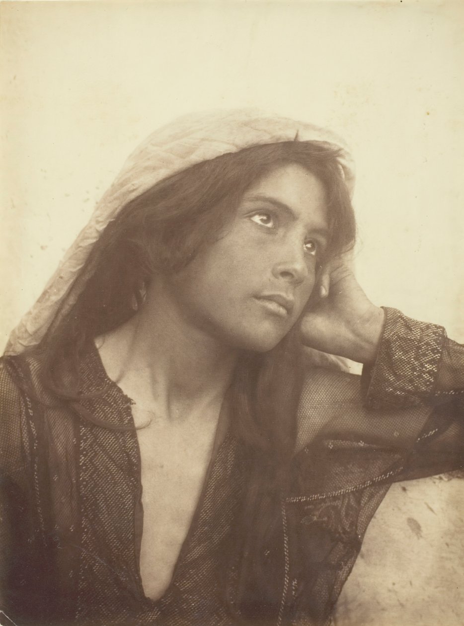 İsimsiz [genç kadın], c. 1890. by Count Wilhelm von Gloeden