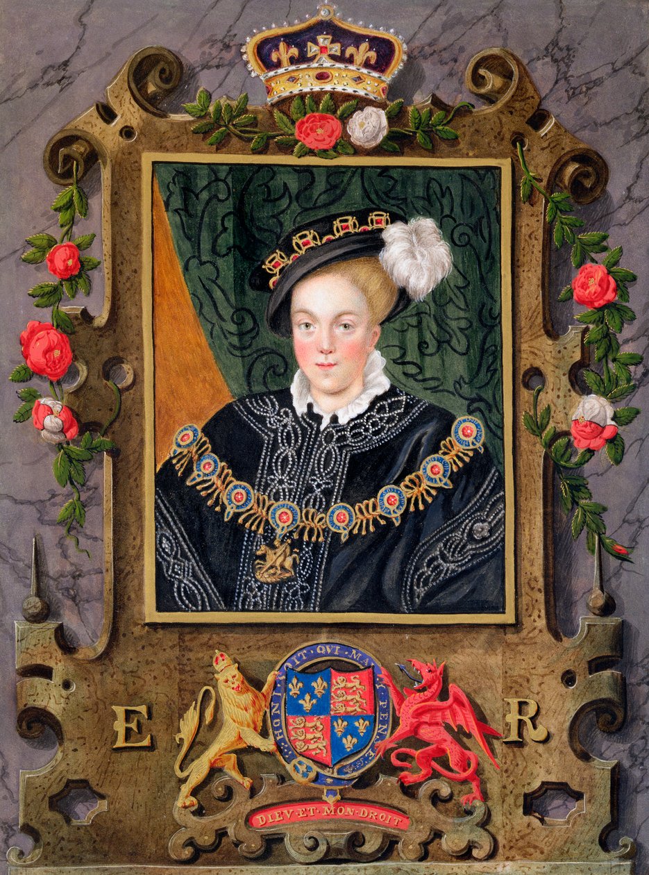 Edward VI, İngiltere Kralı, 1825 by Countess of Essex Sarah