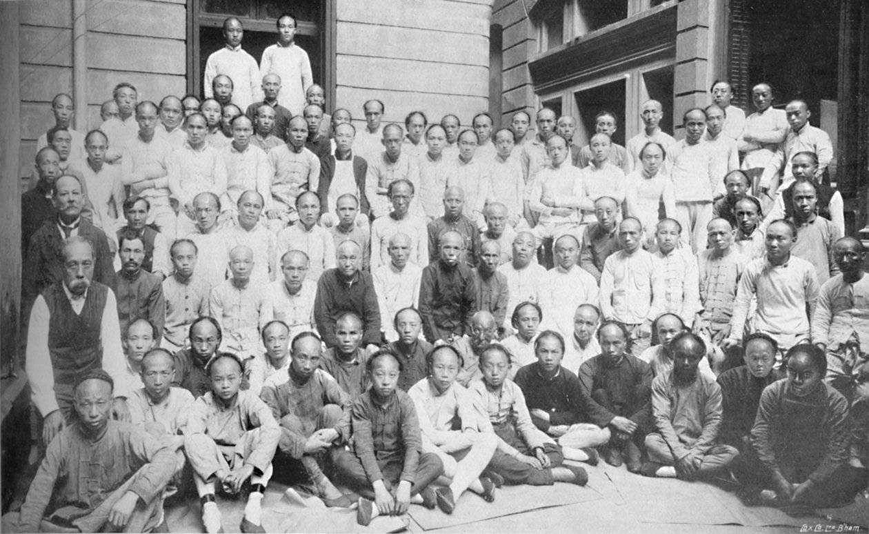 Besteciler ve Basın Mensupları, Kuzey Çin Günlük Haber Ofisi, 1910 by Cox Company Ltd