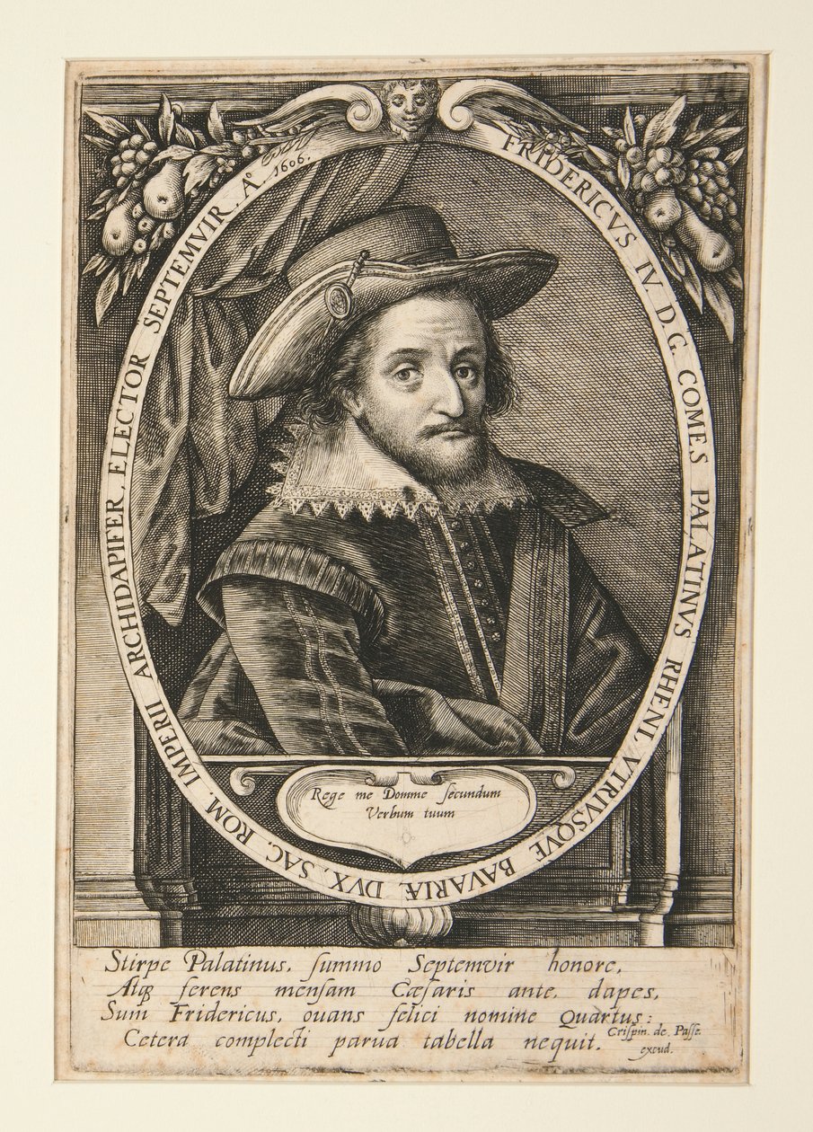 Frederick IV, Seçmen Palatine by Crispijn de Passe the Elder