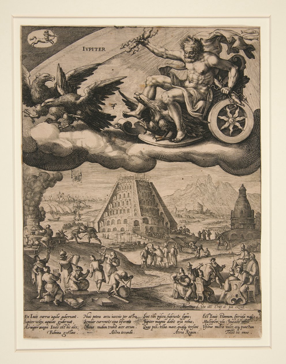 Jüpiter, Yedi Gezegen serisinden by Crispijn de Passe the Elder
