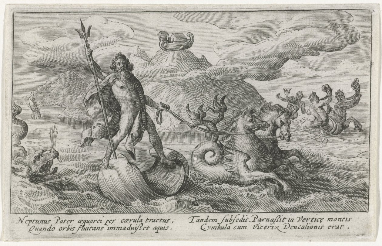 Neptün dalgaları sakinleştirir Ovid