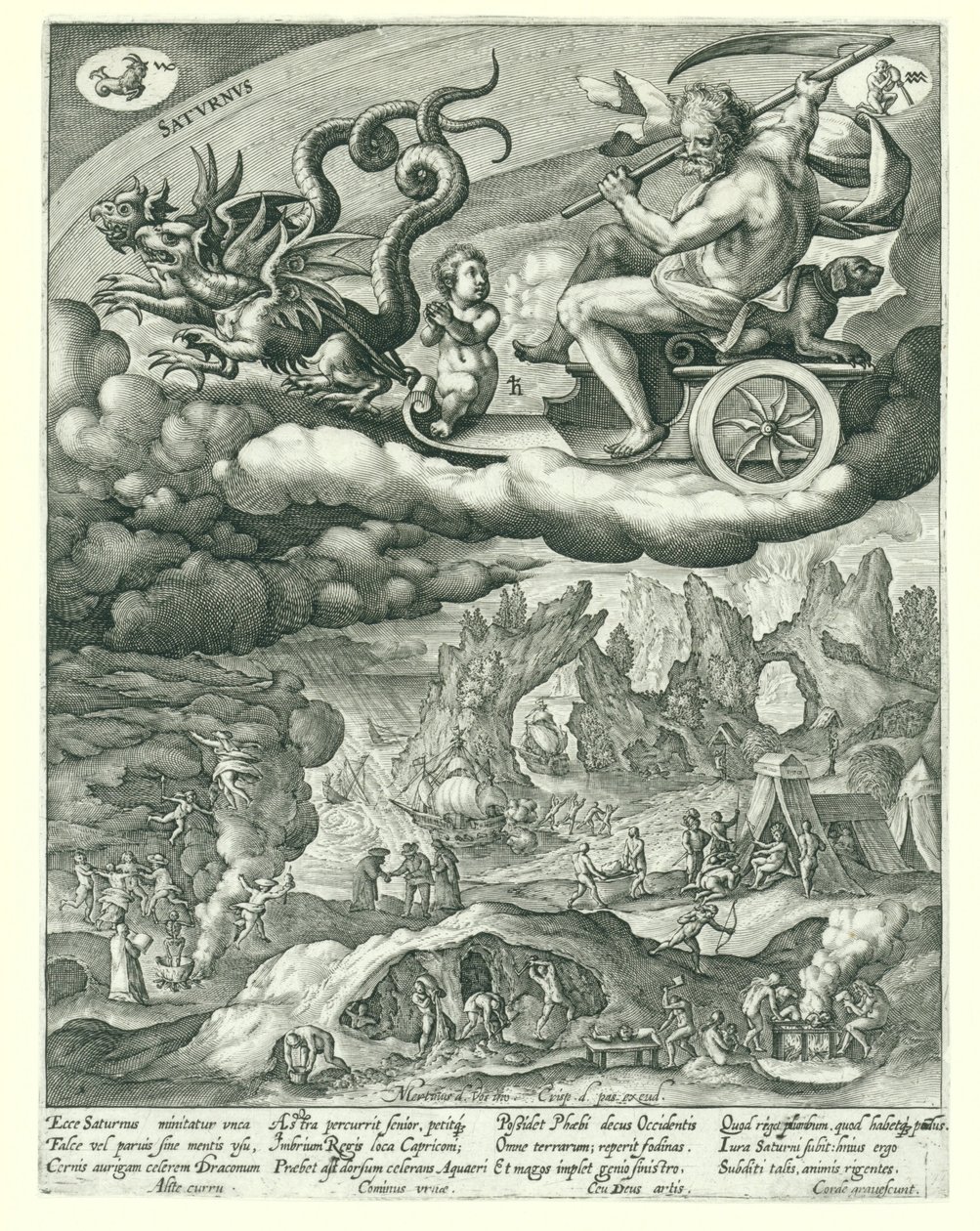 Satürn Satvrnvs (nesne üzerindeki başlık) Planeten zeven (dizi adı) Platon
