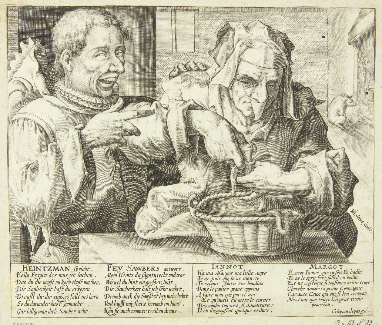 Hijyen üzerine hiciv by Crispijn van de Passe