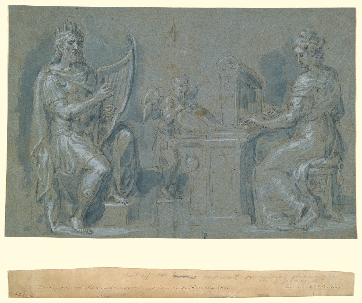 David ve Aziz Cecilia by Crispin van den Broeck