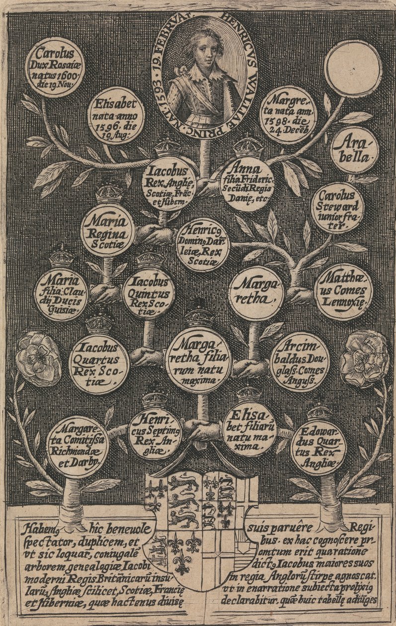 Majestelerinin Kraliyet İngiliz Kolonisi Tablosu by Crispyn de Passe the Elder