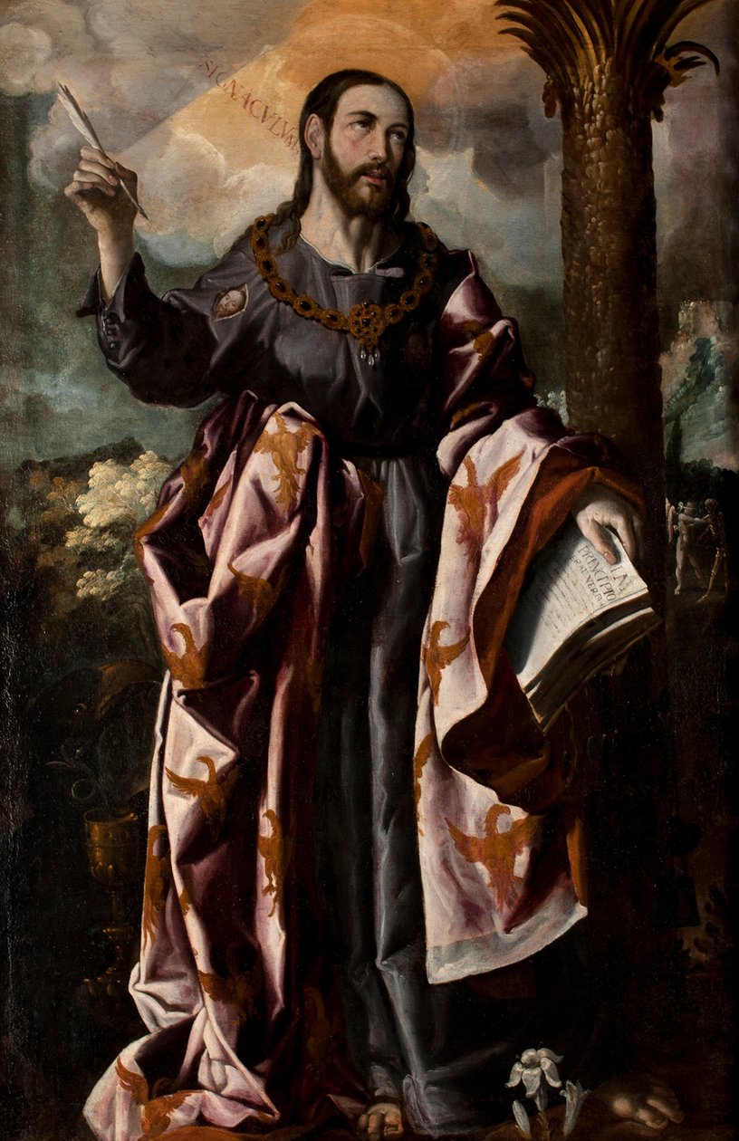 Aziz John Evangelist by Cristóbal García Salmerón