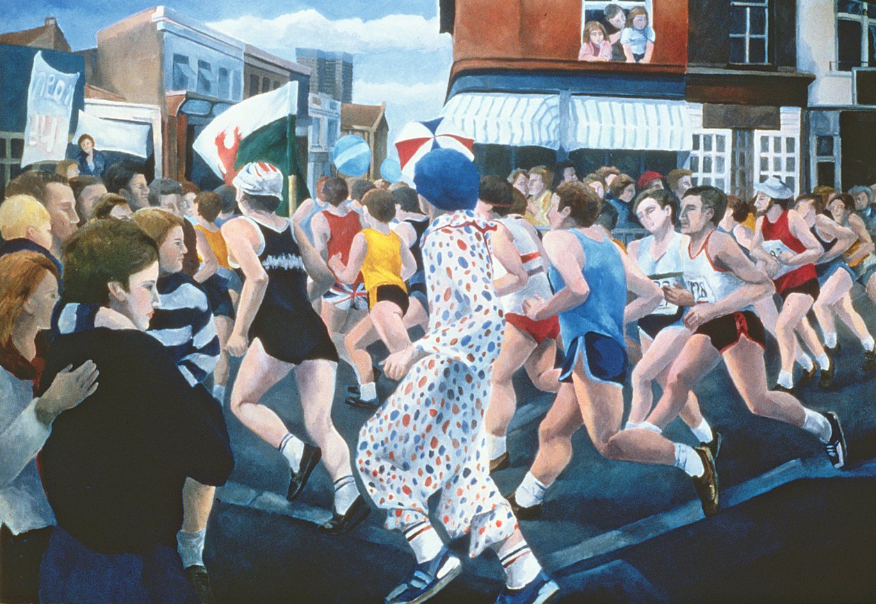 Londra Maratonu, 1996 by Cristiana Angelini