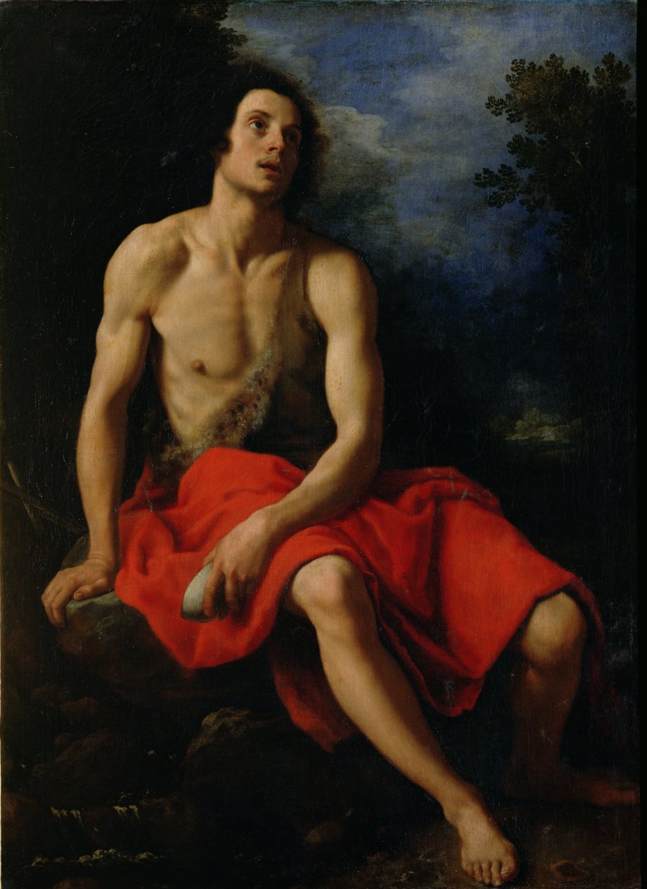Çölde Vaftizci Yahya by Cristofano Allori