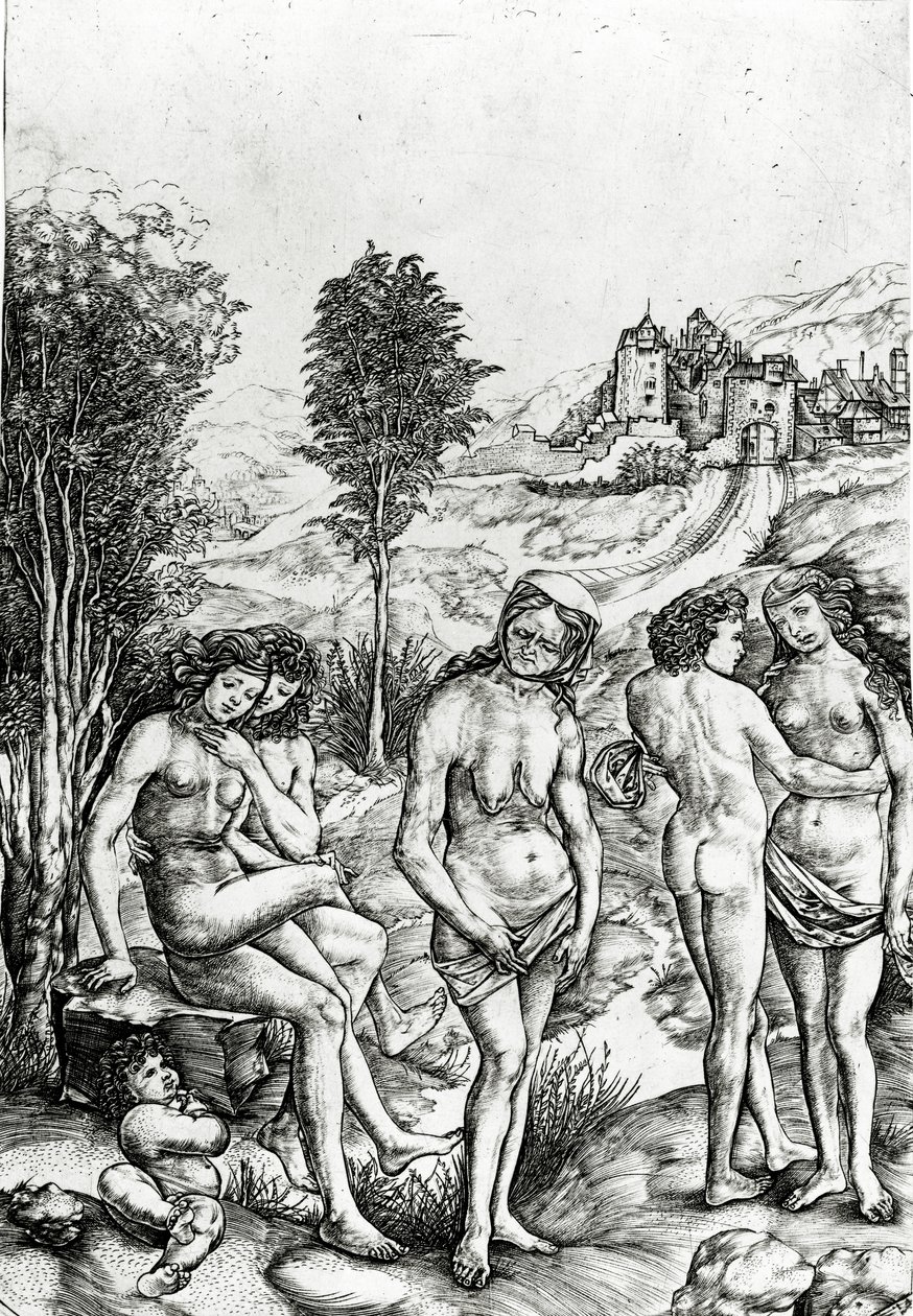 Bir Kıskançlık Alegorisi, c.1515 by Cristofano Robetta
