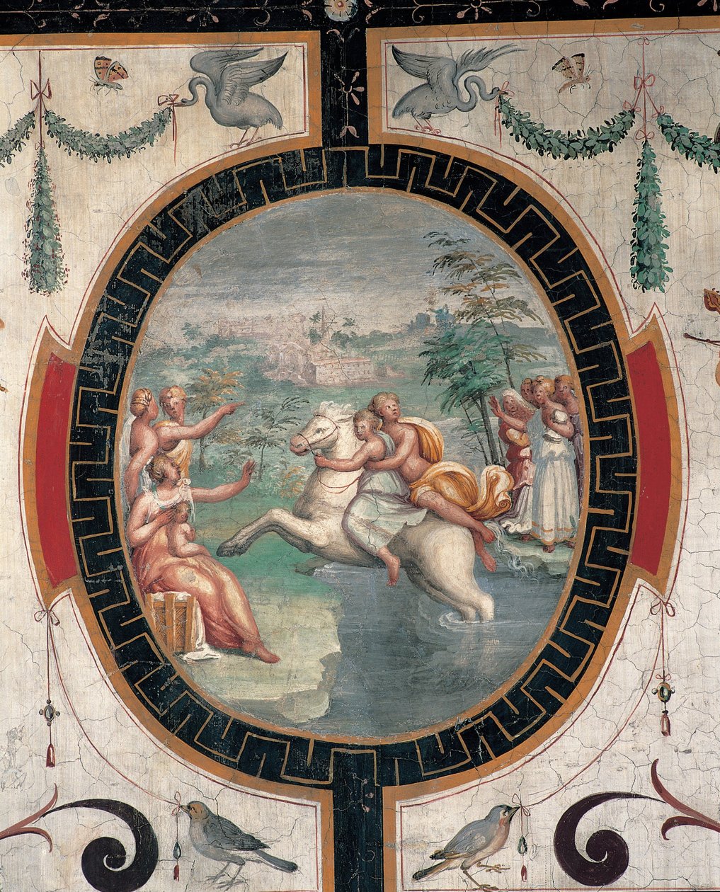 Cloelia, Tiber
