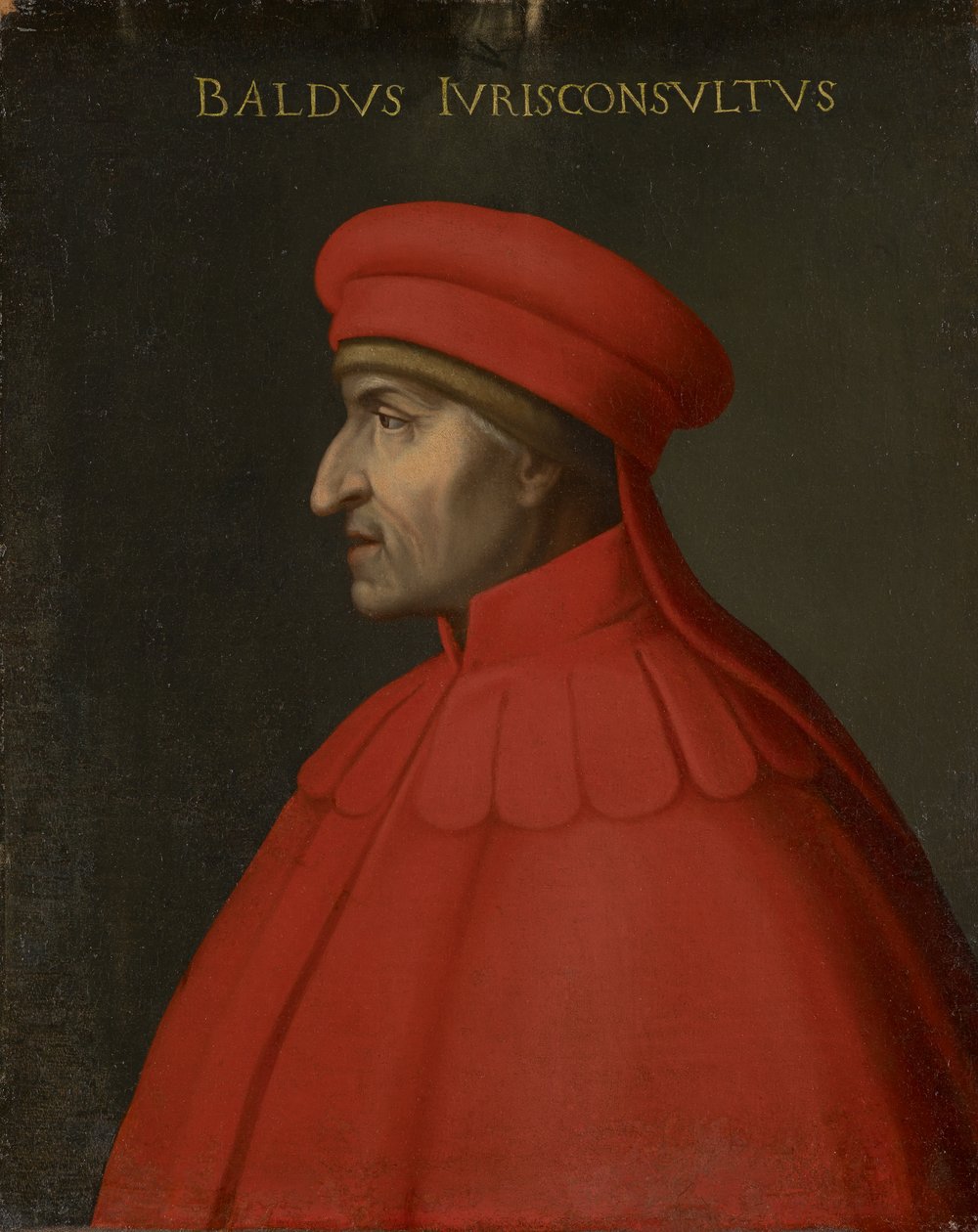 Baldo degli Ubaldi'nin portresi, 1560 dolayları by Cristofano dell Altissimo