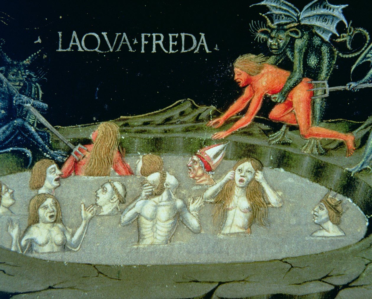 Fol.154r Son Yargı: Cehennemin Ağrısı (parşömen) by Cristoforo De Predis