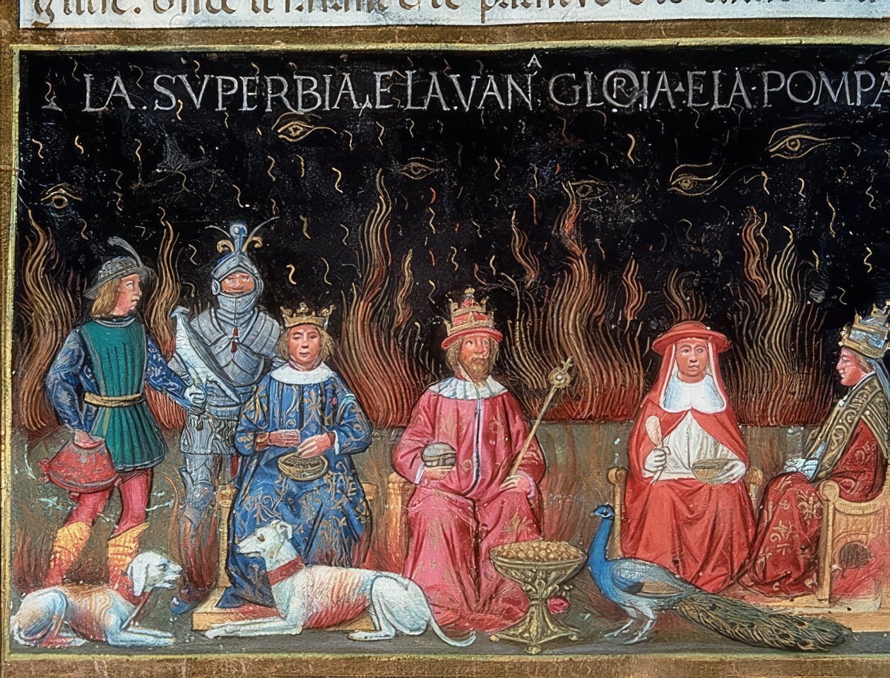 Günahkarların itirafı (c.153v). 1476 by Cristoforo De Predis