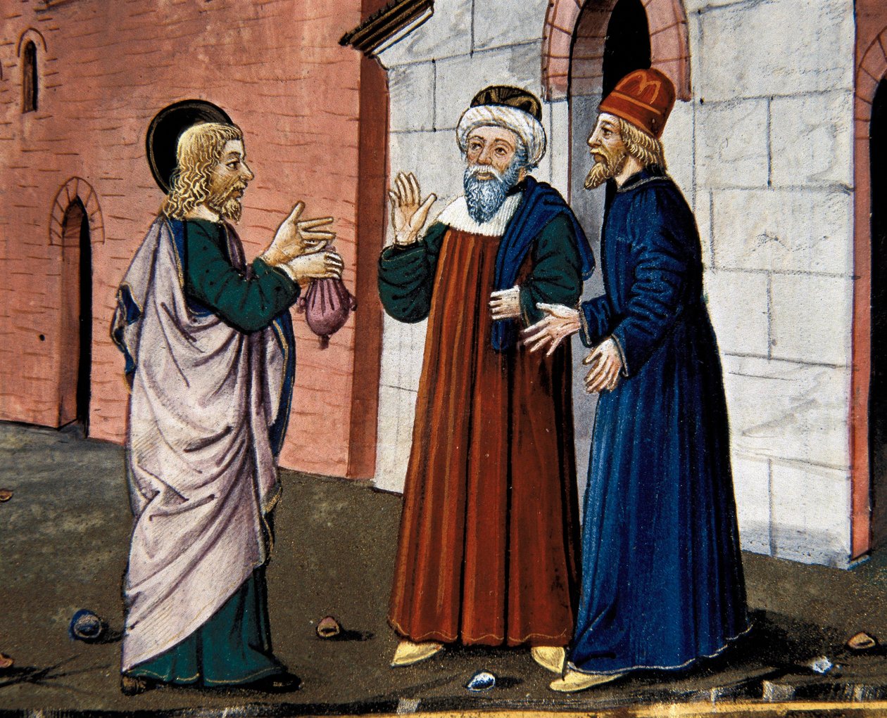 Yahuda rahibe gider ve Leggendario Sforza-Savoia