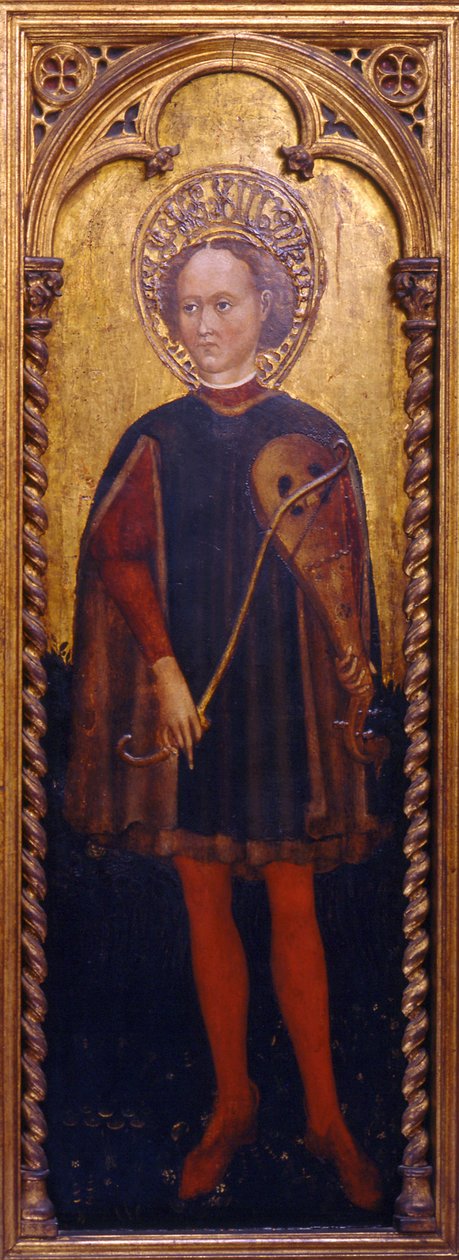 Romalı Aziz Genesius, 15. yüzyılın ikinci yarısı. by Cristoforo Moretti