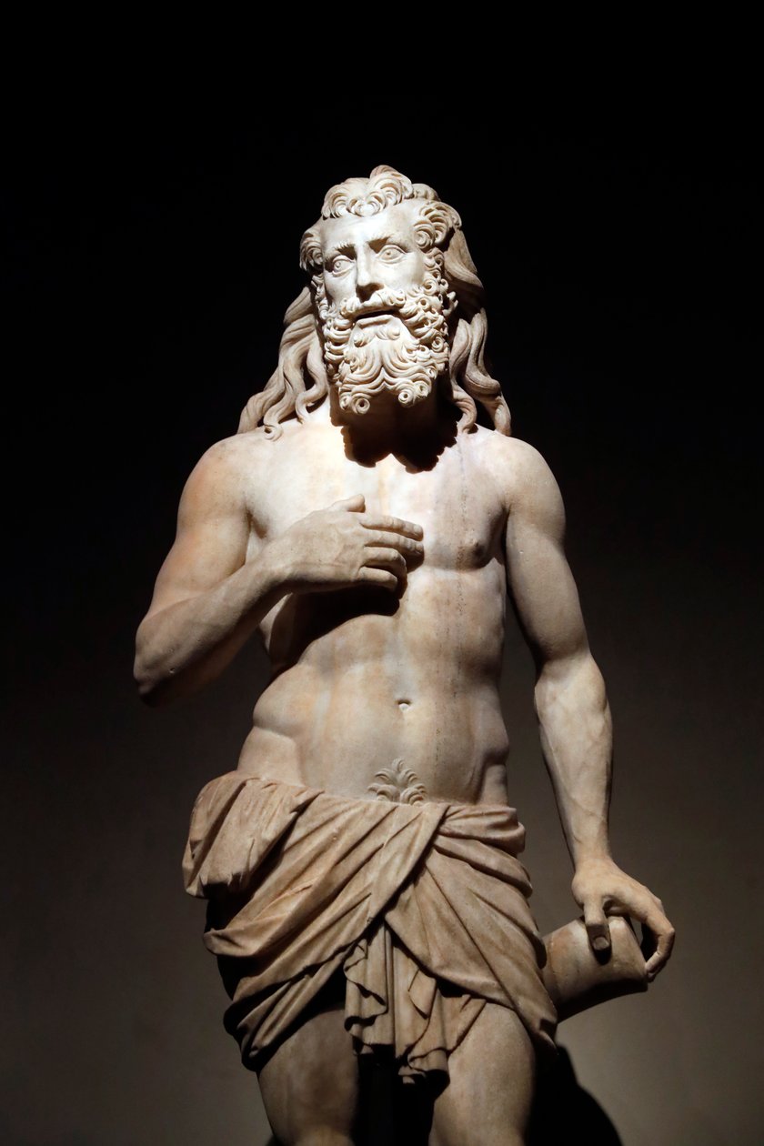 Milano Katedrali Müzesi. Fren heykeli. Lazarus. Cristoforo Solari