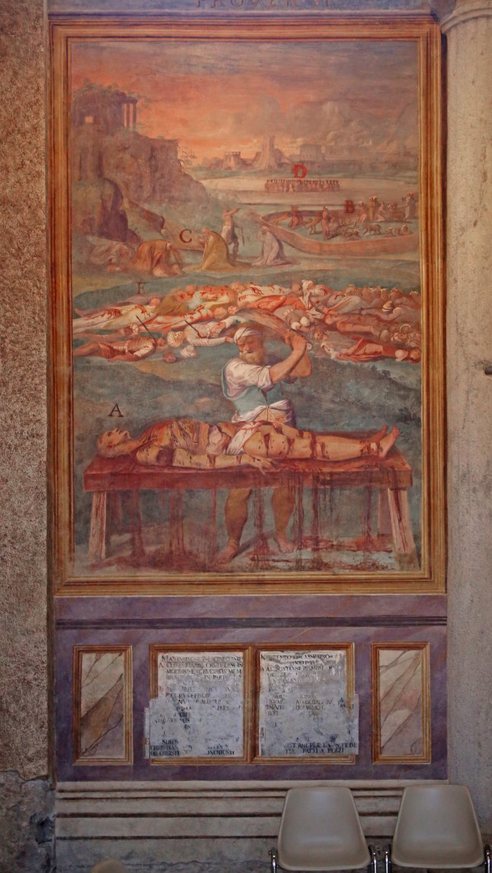 Çok sayıda azizin şehitliği by Cristoforo and Tempesta, Antonio Roncalli