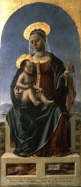 madonna ve çocuk by Cristoforo da Lendinara Canozzi or Canozi