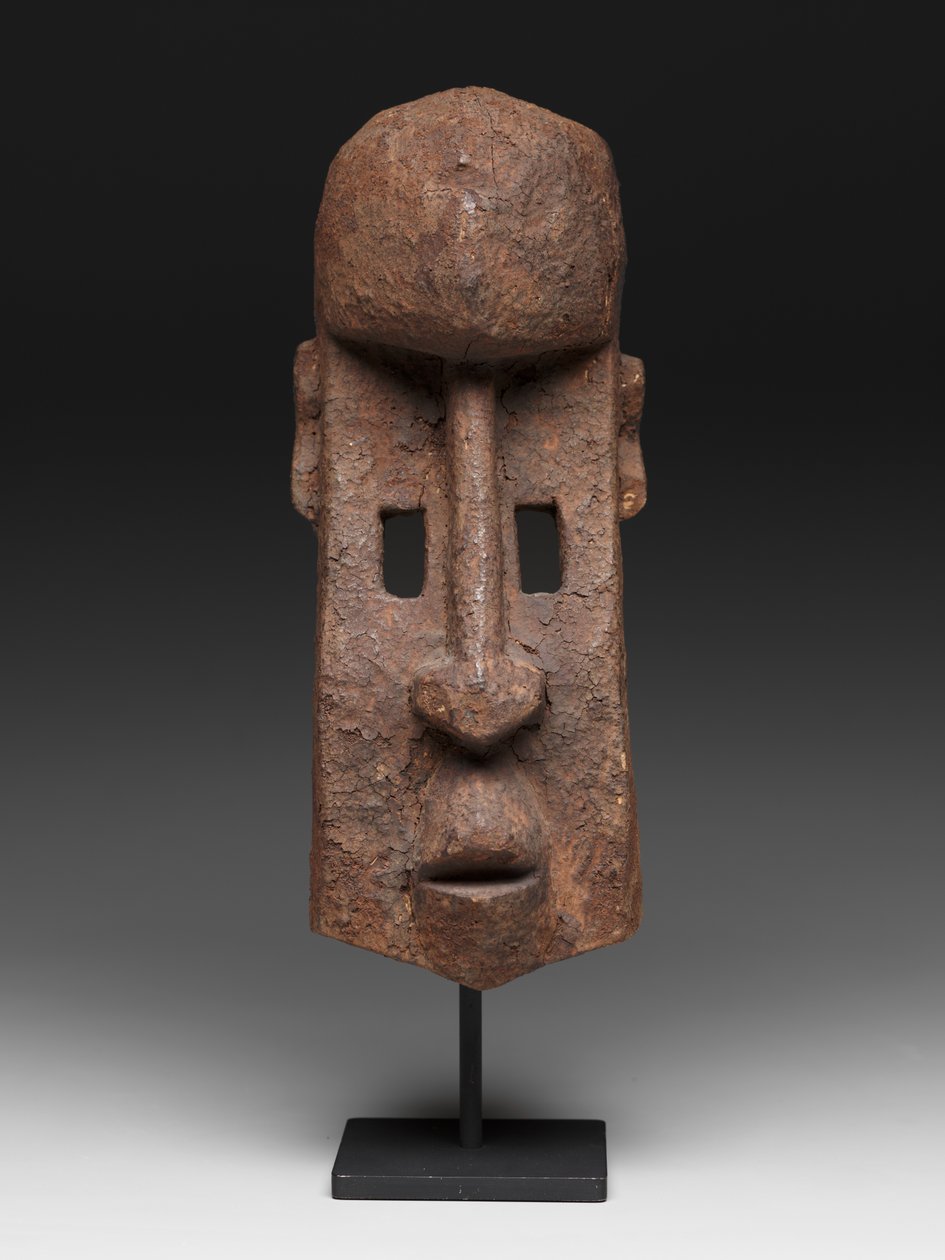 Avcı maskesi (dannana), 20. yüzyılın başlarından ortalarına kadar (ahşap ve kabuklanma) by Culture Dogon
