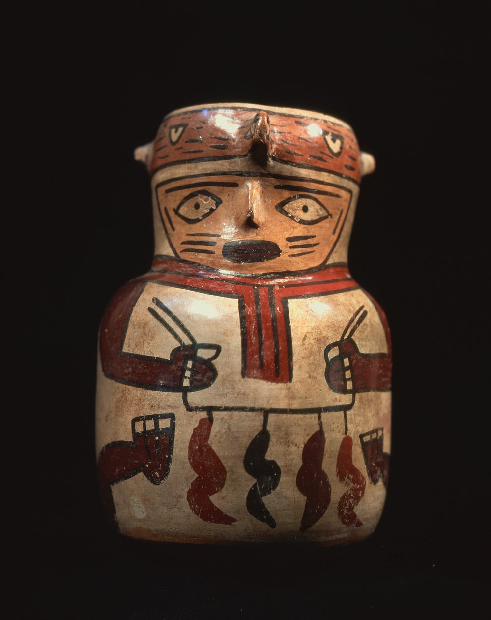 Vazo, 500BC-AD500 (seramik) by Culture Nazca