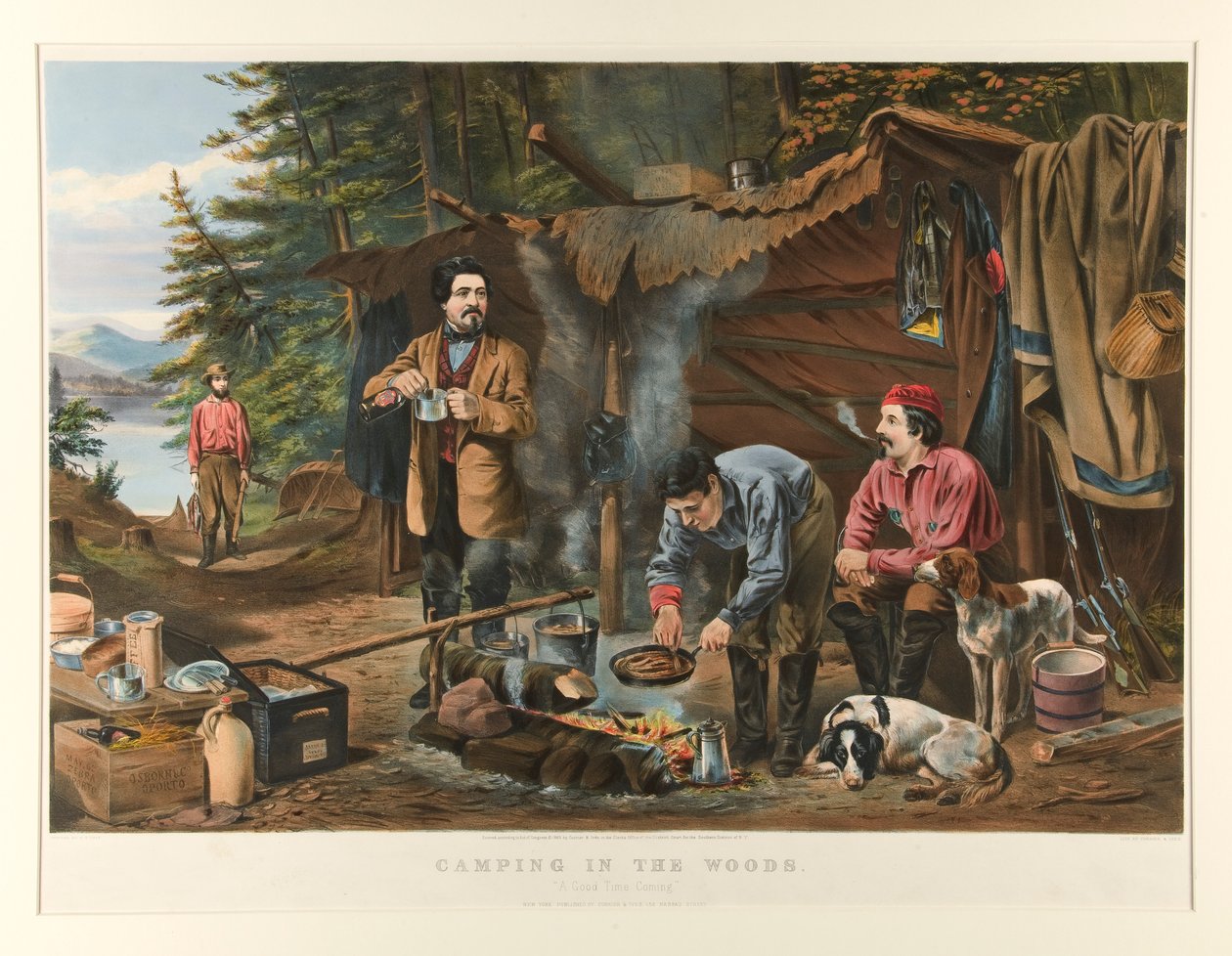 Ormanda Kamp. by Currier and Ives