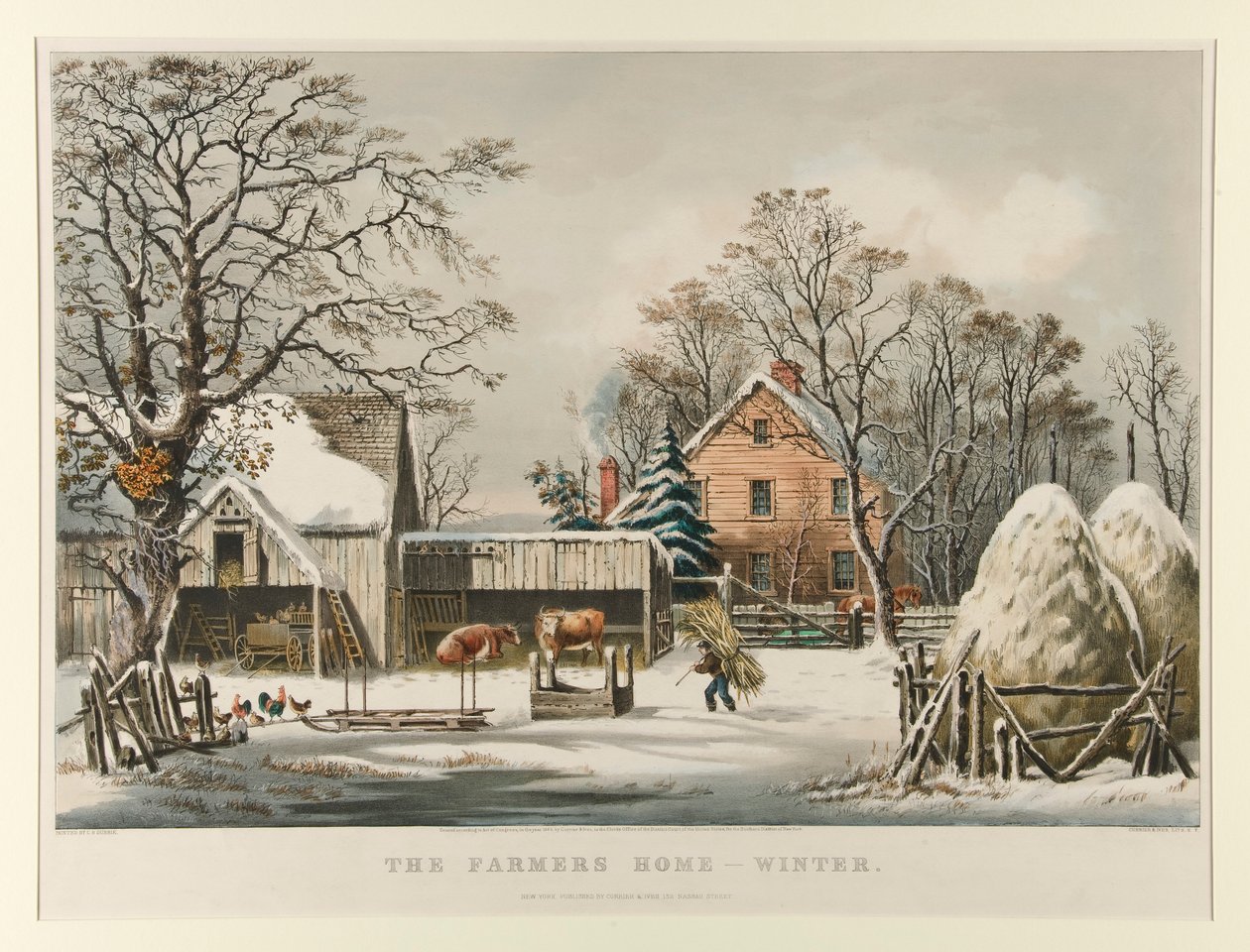 Çiftçi by Currier and Ives