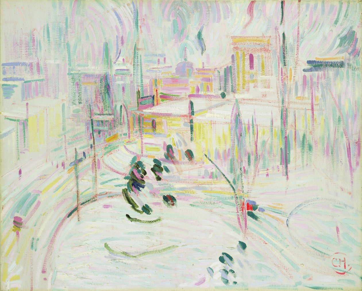 Kışın Berlin, 1912-14 by Curt Herrmann
