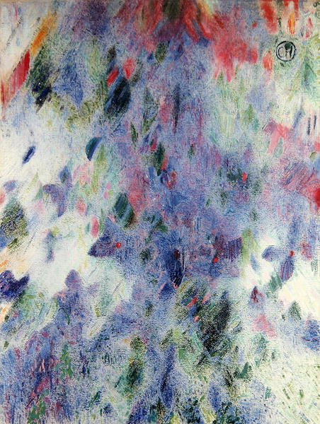 Clematis (tuval üzerine yağlı boya) by Curt Herrmann