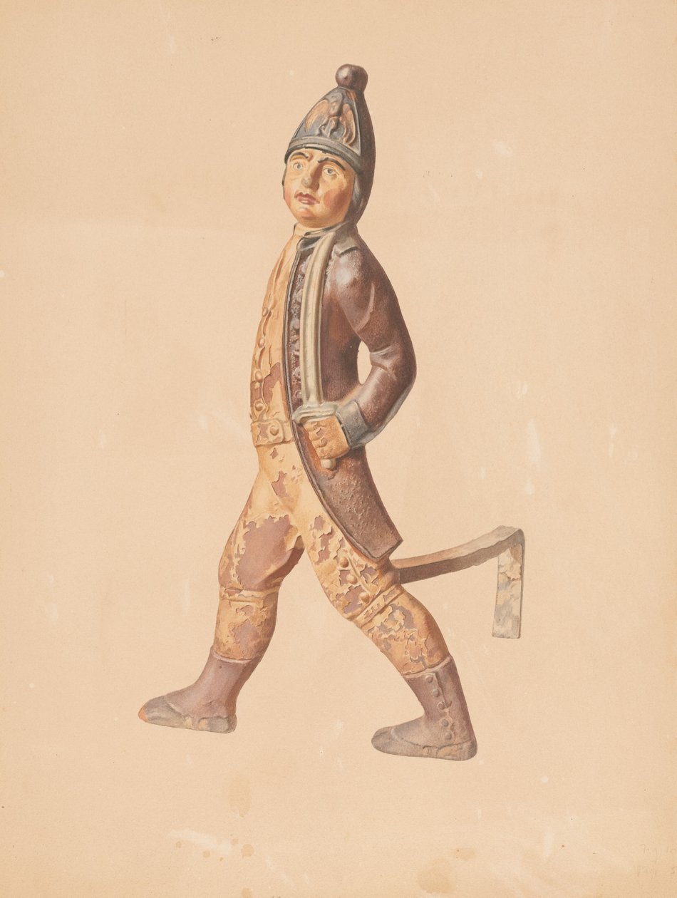 Andiron (Yürüyen Hessen) by Cushman Parker