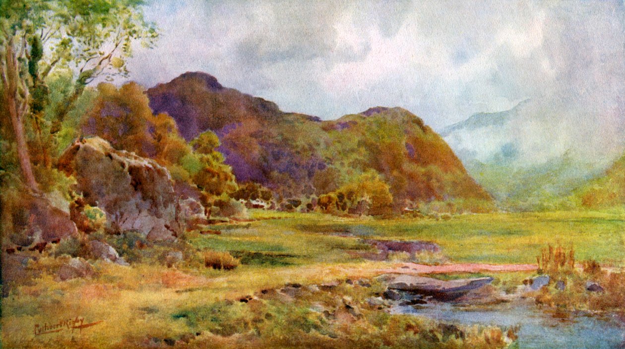 Lodore yakınlarındaki Marsh